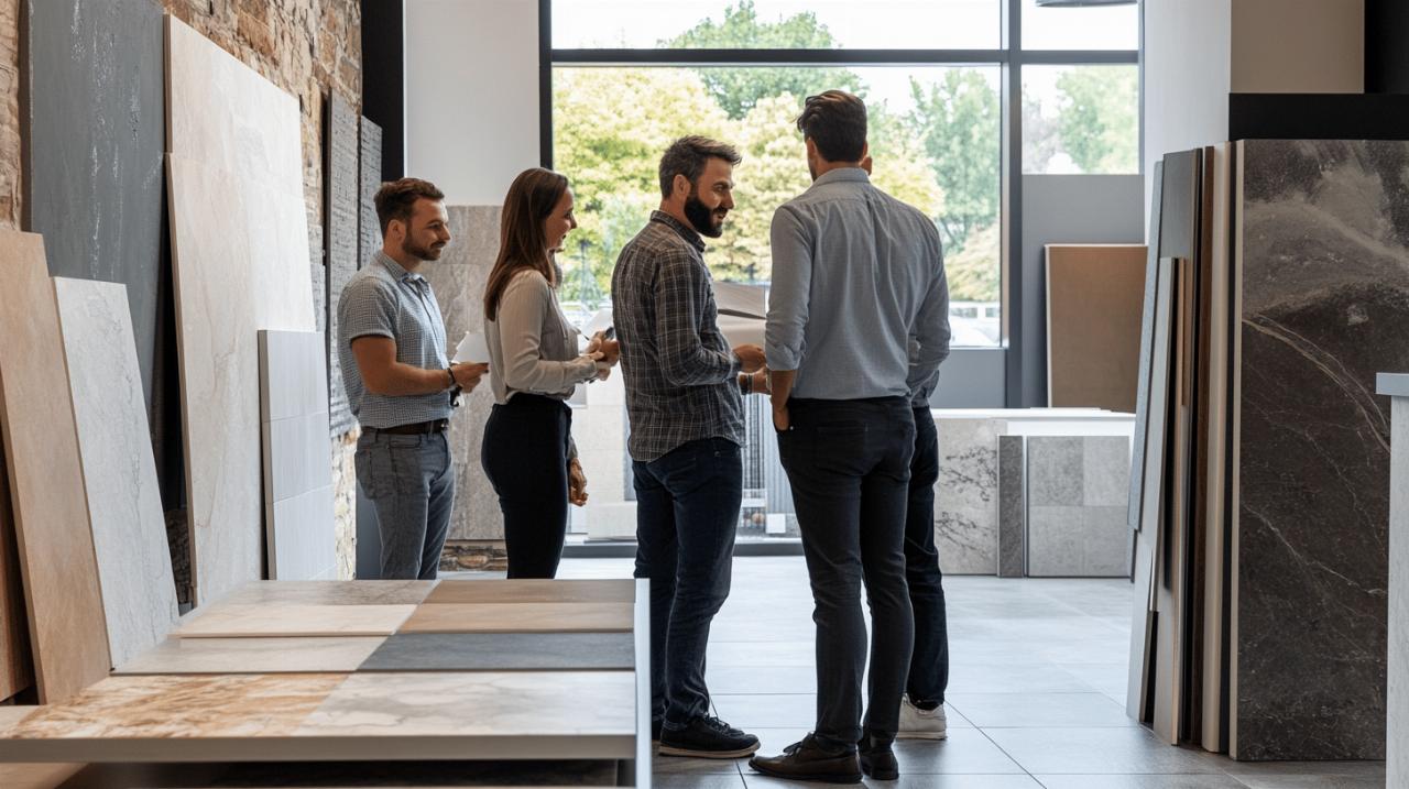 Carrelage de grande dimension a Charleroi : les solutions pour votre interieur spacieux